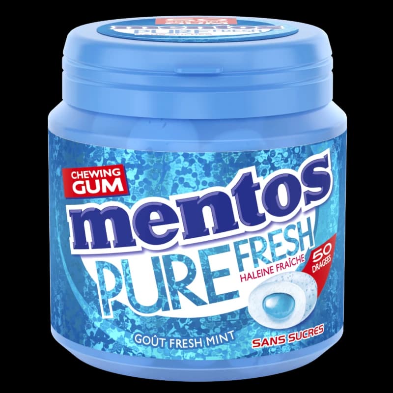 Mentos chewing gum pure fresh menthe douce
